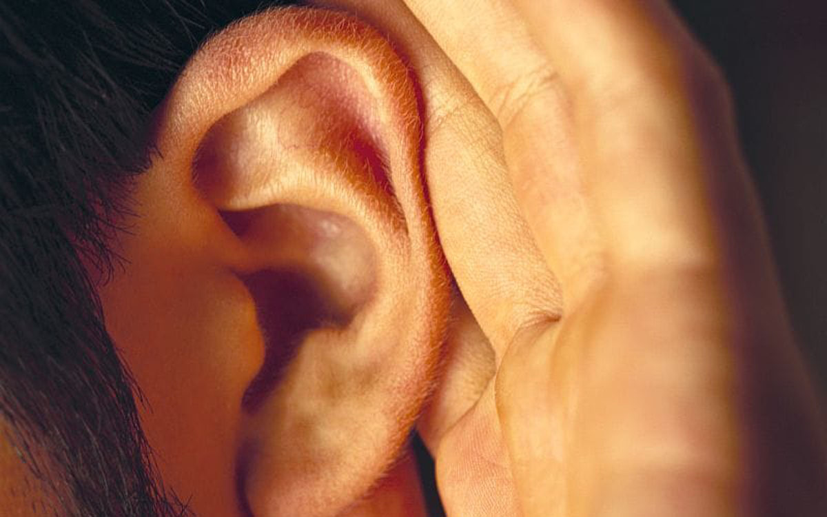 Ear hearing
