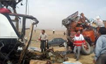 در تصادف یک کامیون و اتوبوس در جاده زنجان 22 نفر کشته شدند(1350ش)