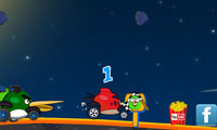 رالی پرندگان خشمگین-Angry Birds Rally