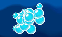 حباب آبي - Blue bubble