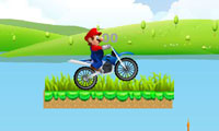 ماریو دوچرخه سوار-Mario Bike Ride