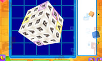 مكعب حروف - Cube letters