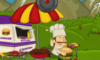 پرتاب همبرگر-Throwing burgers