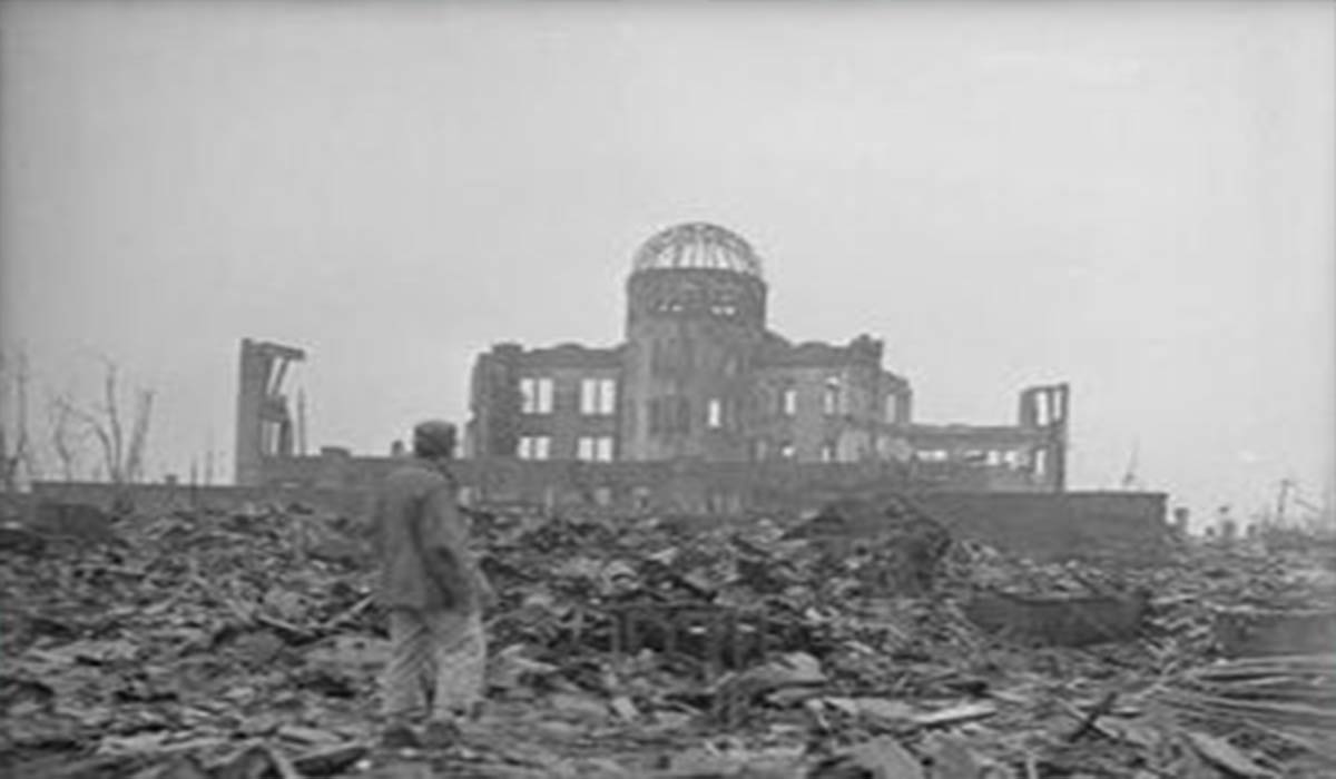 اولین بمب اتمی جهان بر سر هیروشیما