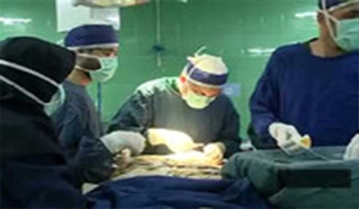 جراحی فک و صورت بر روی نوزاد ۲۳ روزه در کرمان