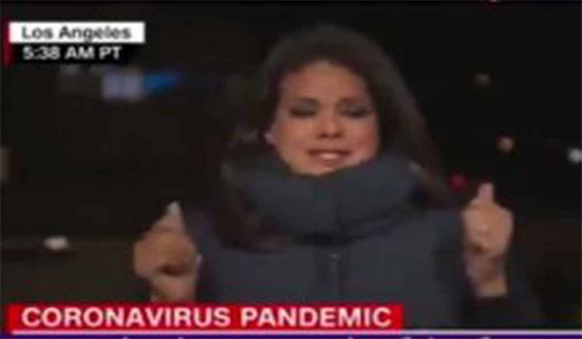 گریه‌ بی امان خبرنگار هنگام گزارش زنده!