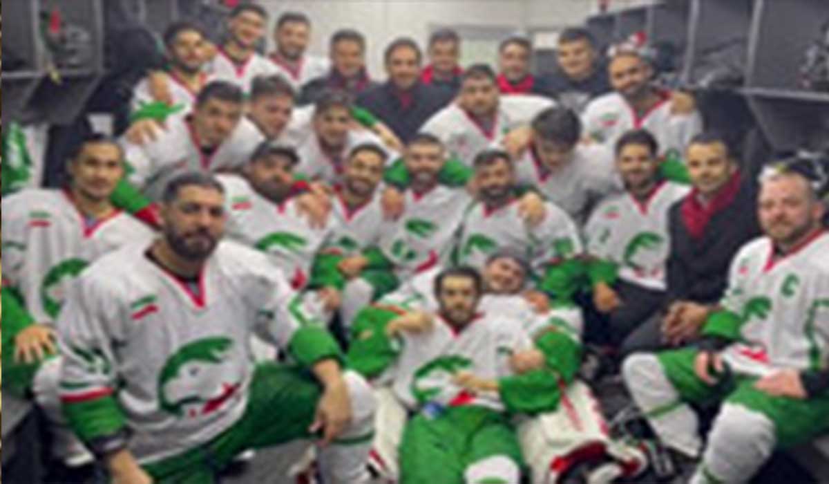 نایب قهرمان تیم ملی هاکی روی یخ ایران در مسابقات جهانی!