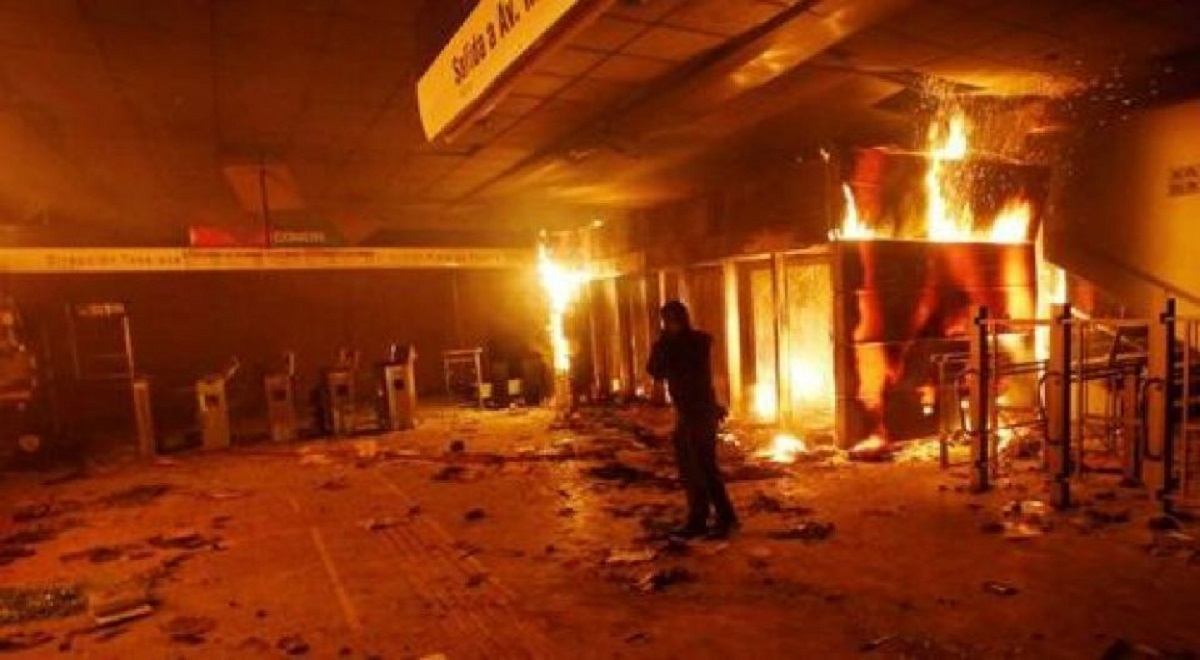 وضعیت سانتیاگوی شیلی بعد از اعتراضات مردمی