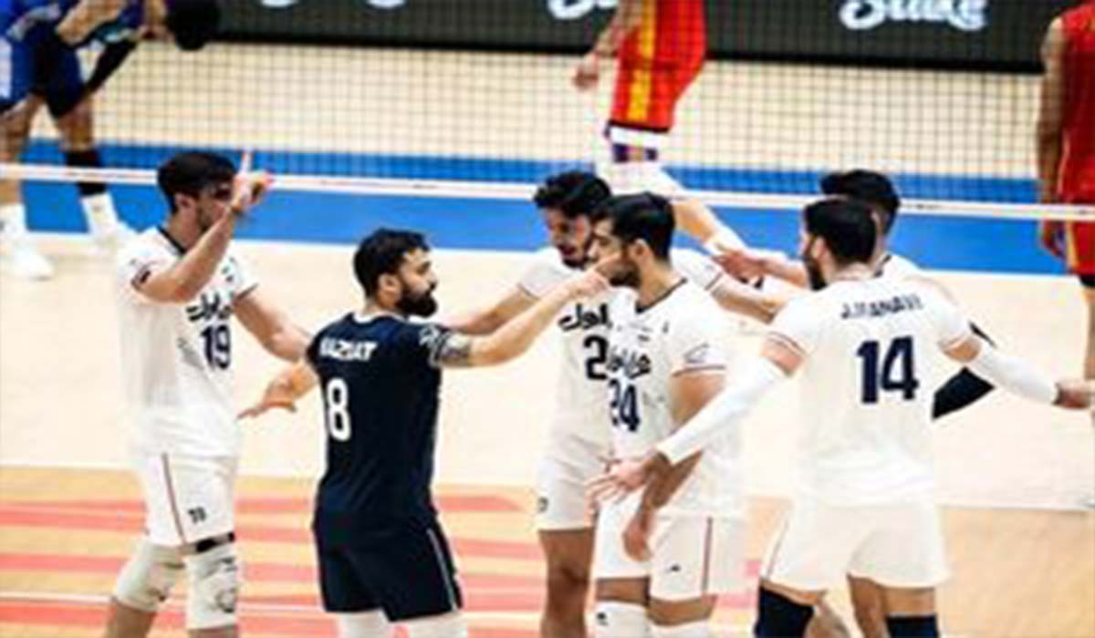 خلاصه والیبال ایران 3-1 چین