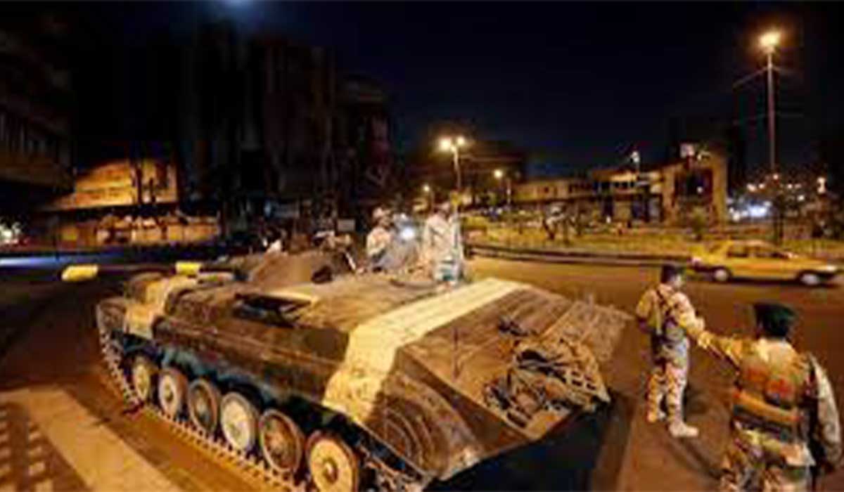 تانک‌ها در خیابان‌های بغداد!