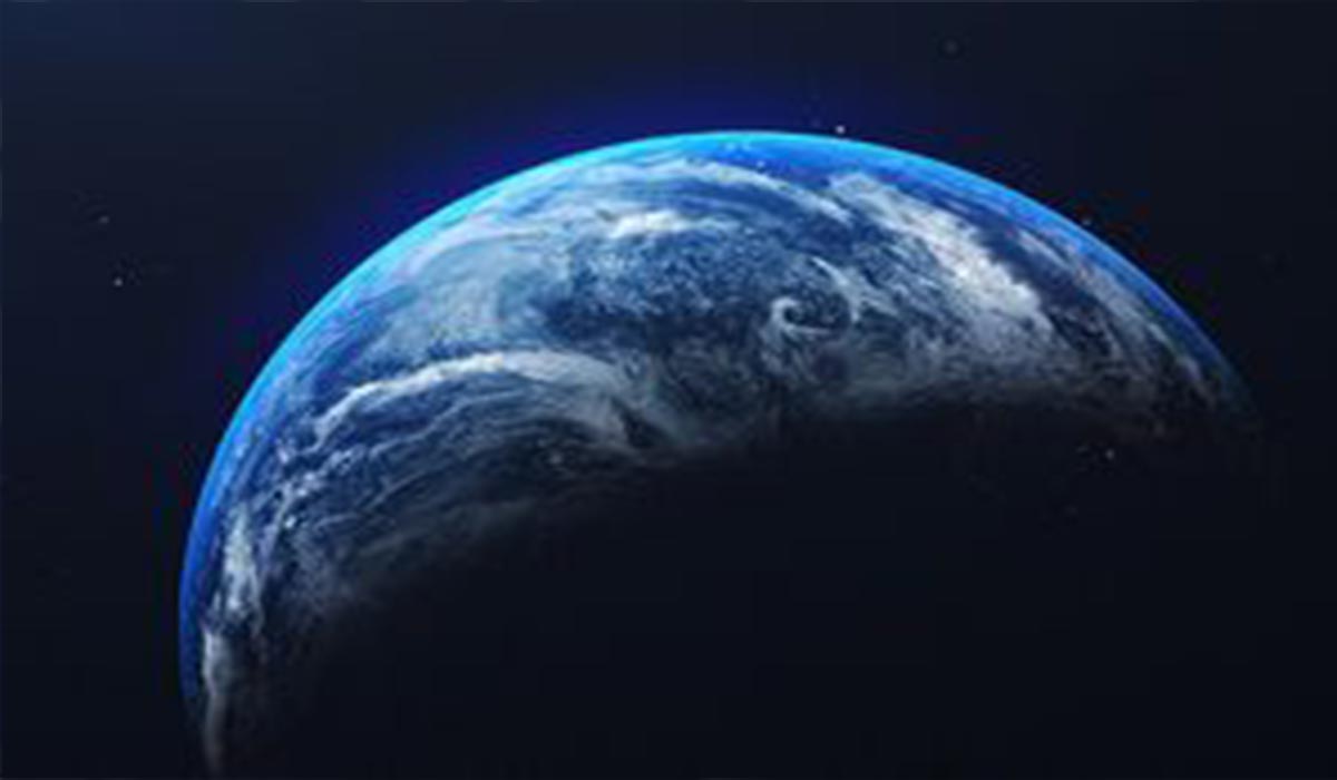 ویدیوی جالب از چرخش زمین در زاویه‌ای خاص