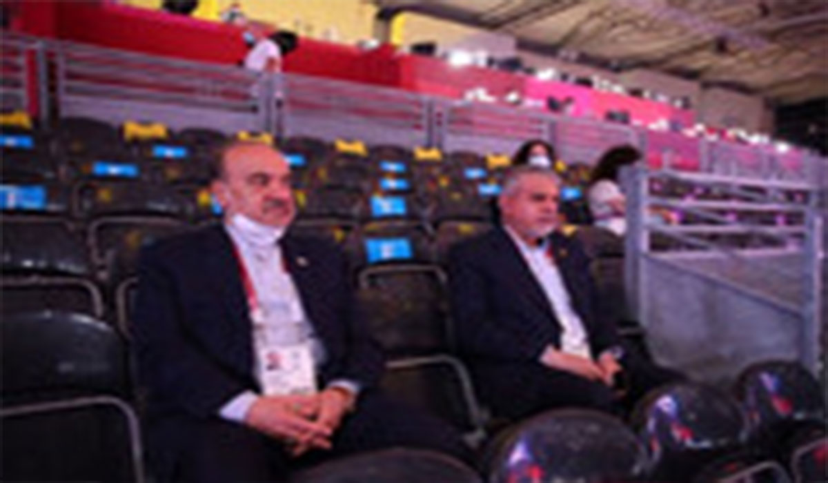 حال و هوای وزیر ورزش و رئیس کمیته المپیک از پیروزی ایران مقابل لهستان