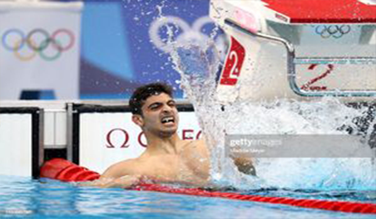 عملکرد زیبای شناگر ایرانی در مسابقه مقدماتی