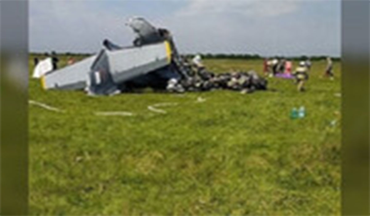 هواپیمای حامل چتربازان در سیبری سقوط کرد!