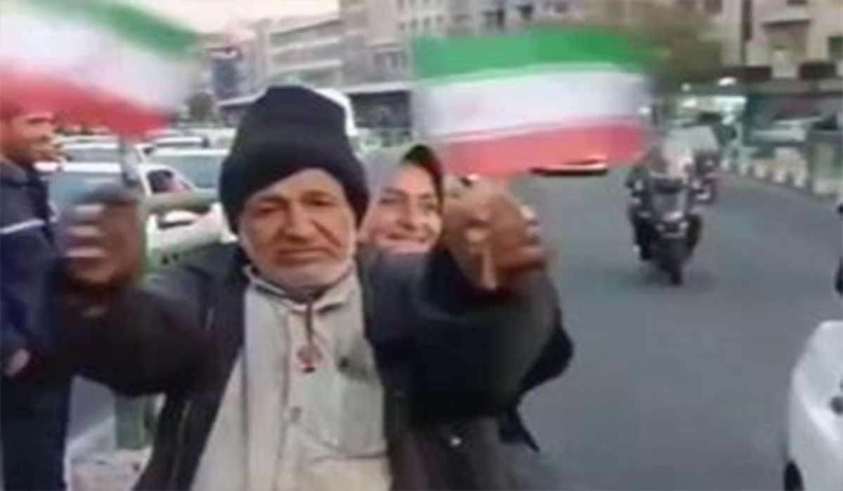 زیبا ترین و بی ادعاترین قاب از شادی پس از برد ایران!