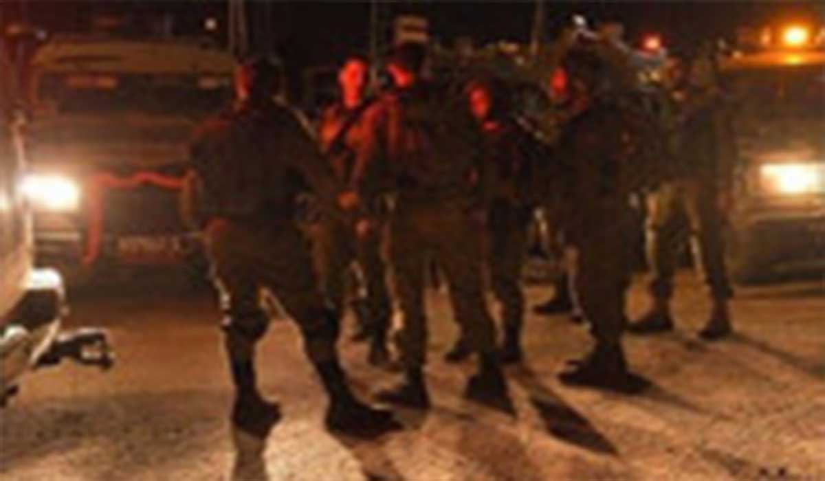 یورش نیروهای پلیس رژیم صهیونیستی به فلسطینیان