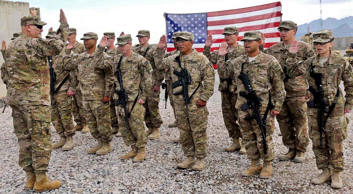 موشن گرافیک | تعداد نظامیان آمریکایی در کشورهای مختلف جهان