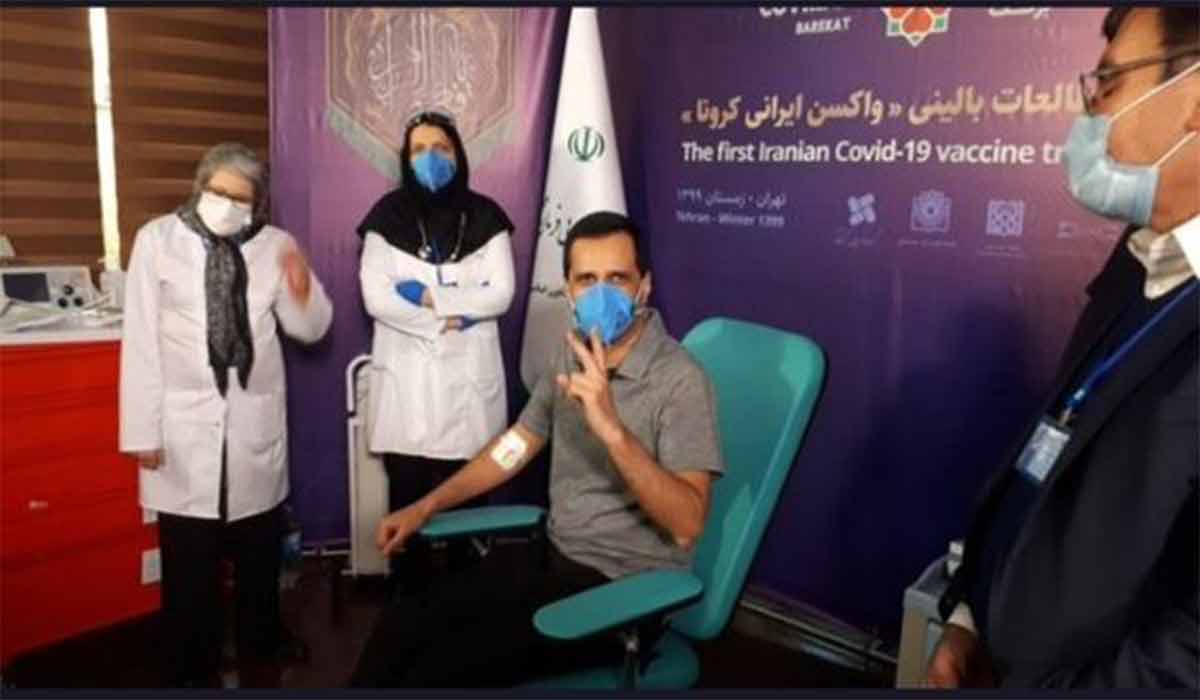 تزریق واکسن ایرانی کرونا به سومین داوطلب!