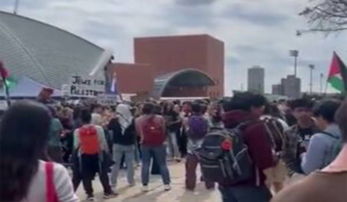 دانش آموزان آمریکایی هم به اعتراضات ضداسرائیلی پیوستند