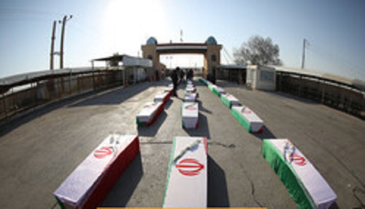 ورود پیکر ۴۴ شهید تازه تفحص شده به کشور