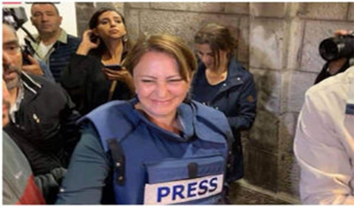 لحظه آزادی خبرنگار الجزیره!