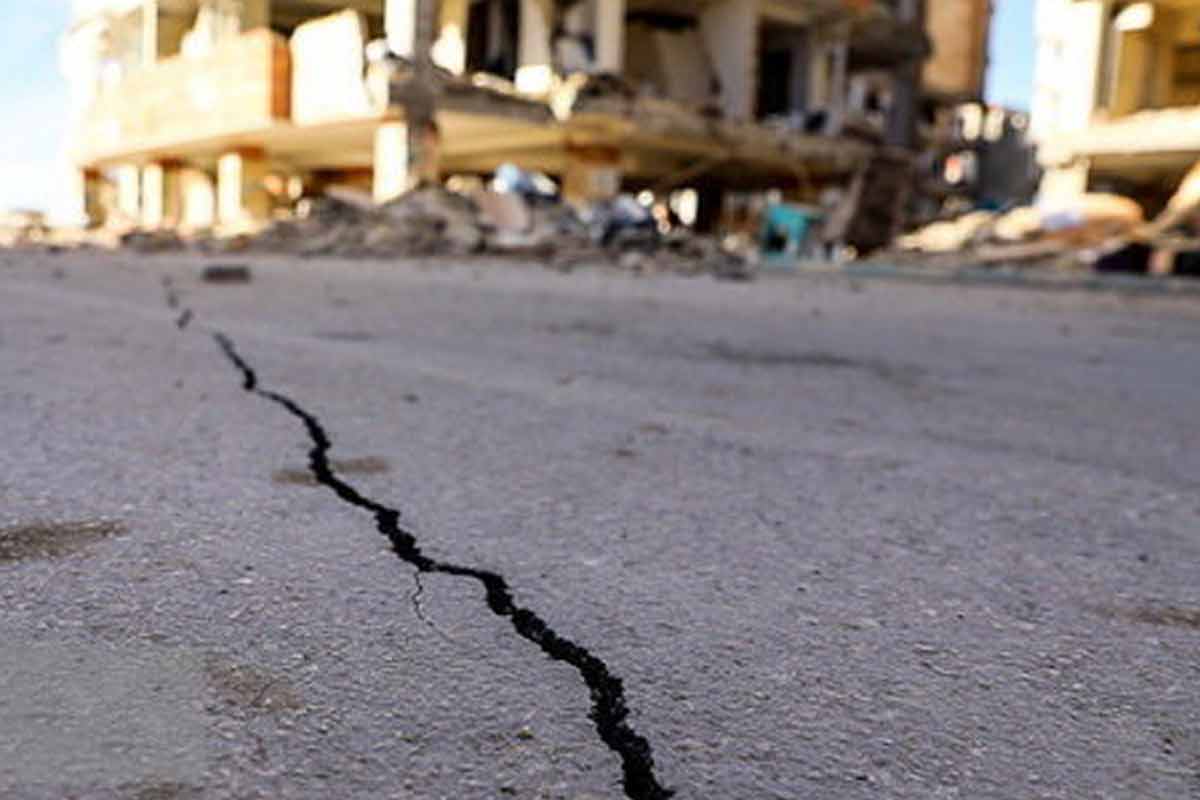 لحظه وقوع زلزله ۷.۱ ریشتری در فوکوشیمای ژاپن