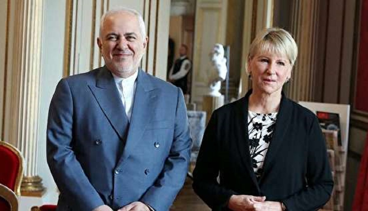 دیدار آقای ظریف با وزرای امور خارجه و تجارت سوئد