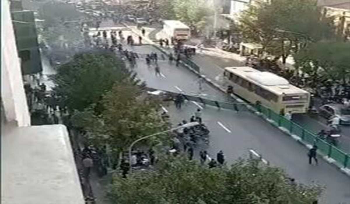 تخریب های اغتشاشات دیروز در تهران