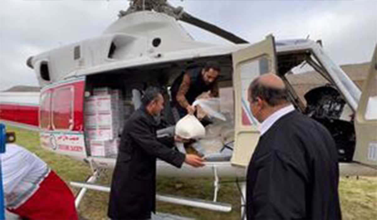 امدادرسانی به عشایر گرفتار در سیل دشتستان