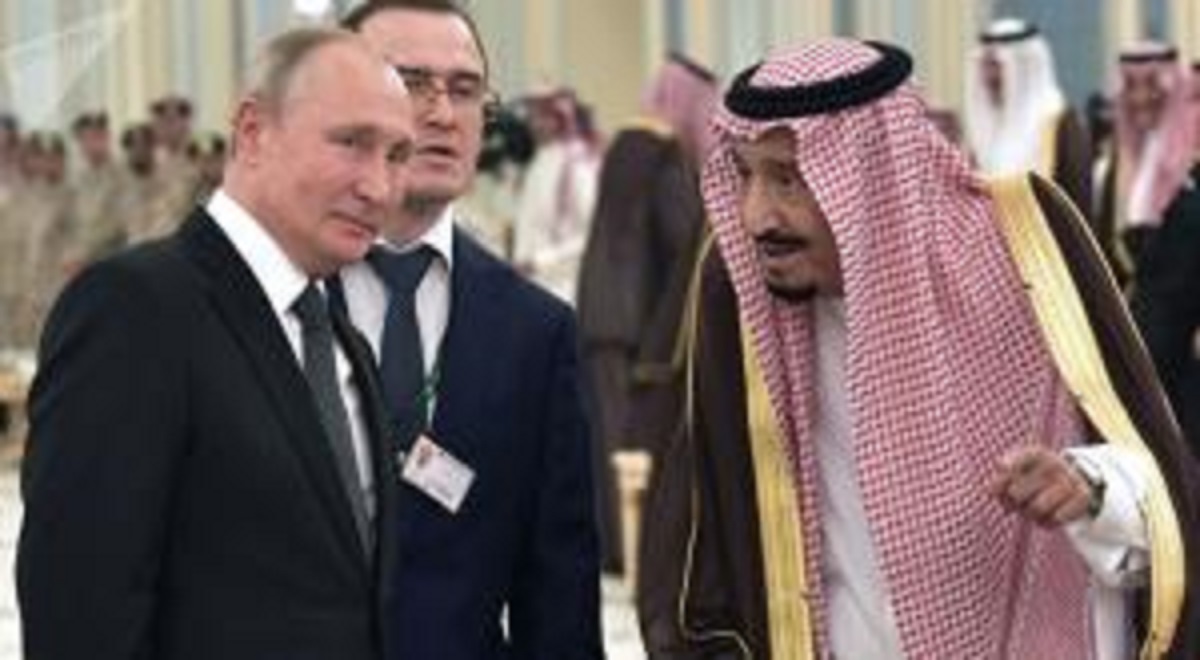 هدیه جالب پوتین به پادشاه عربستان