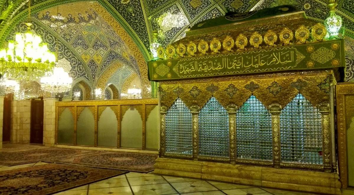 عزاداری رزمندگان فاطمیون در حرم حضرت رقیه(س)