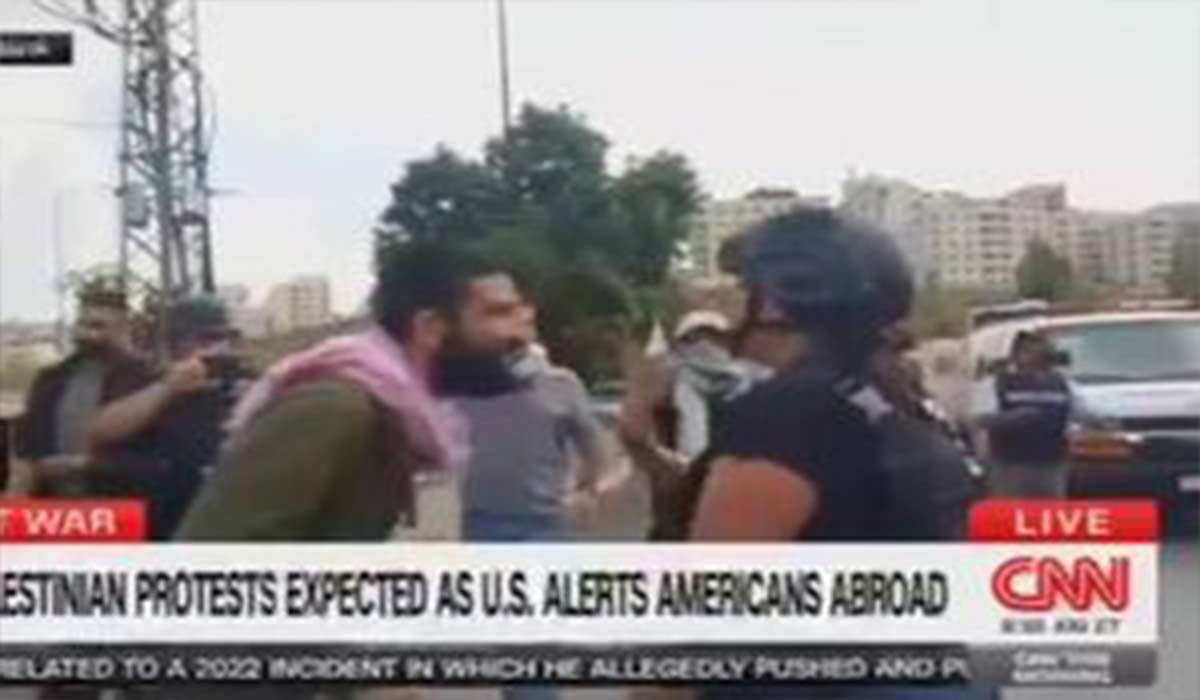 فلسطینی‌ها خطاب به خبرنگار آمریکایی: تو دروغگویی!
