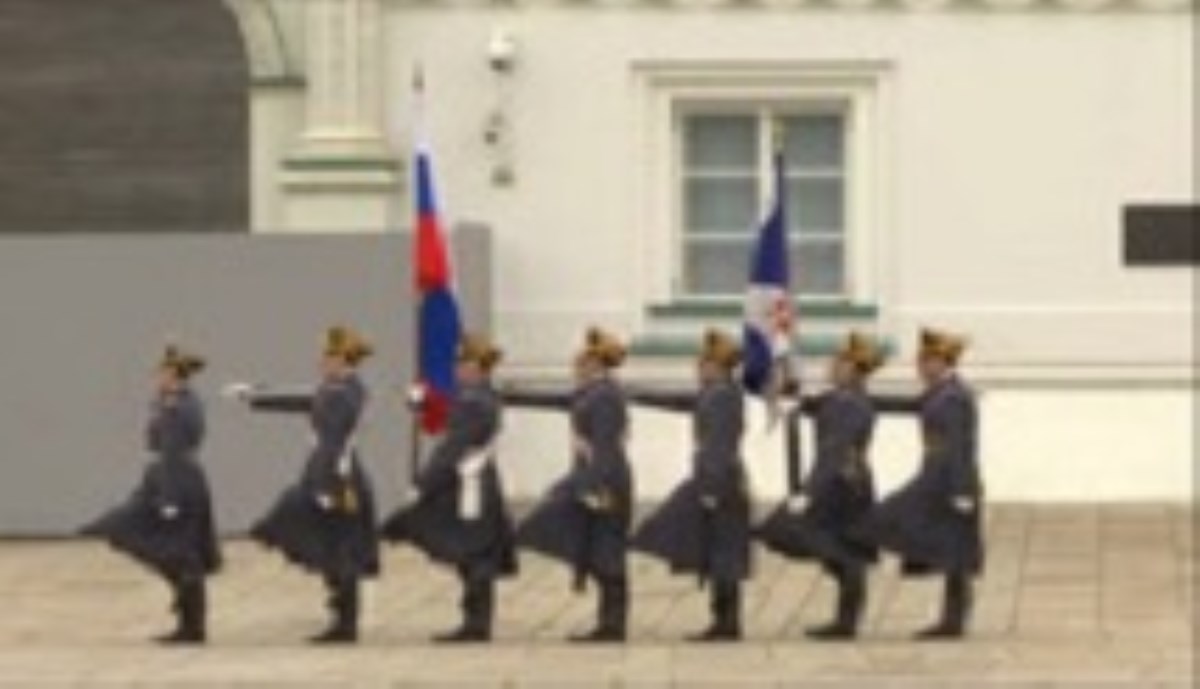 نمایش ویژه گارد ریاست جمهوری روسیه