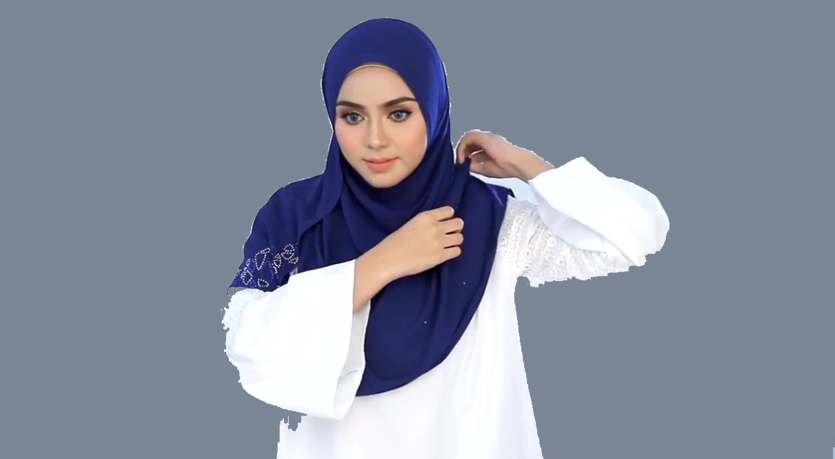 آموزش بستن روسری با حجاب