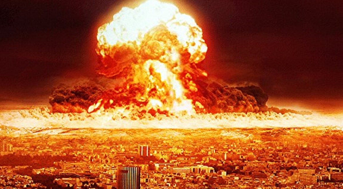 فیلم واقعی از انفجار مهیب هسته‌ای