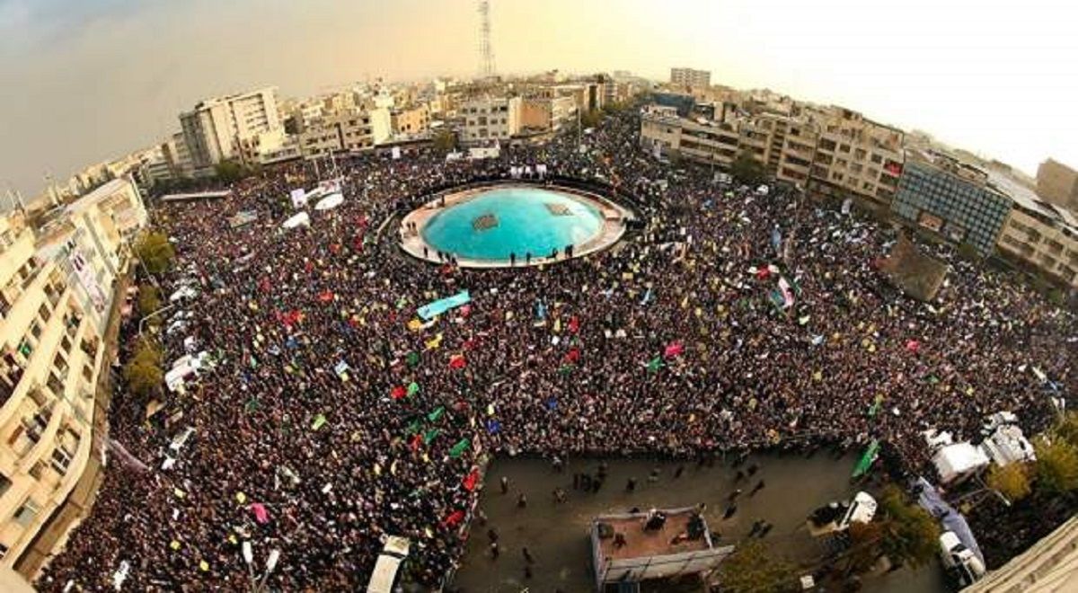 گزارش دیدنی از حماسه با شکوه تهران