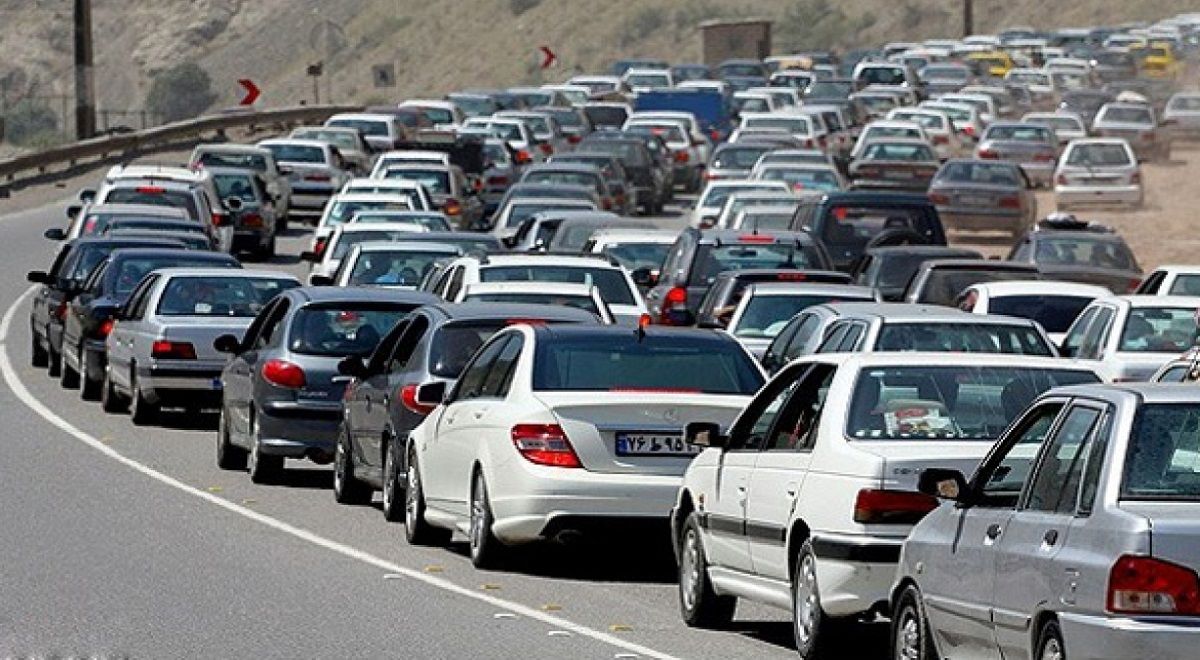 ترافیک وحشتناک در محور ایلام به مهران