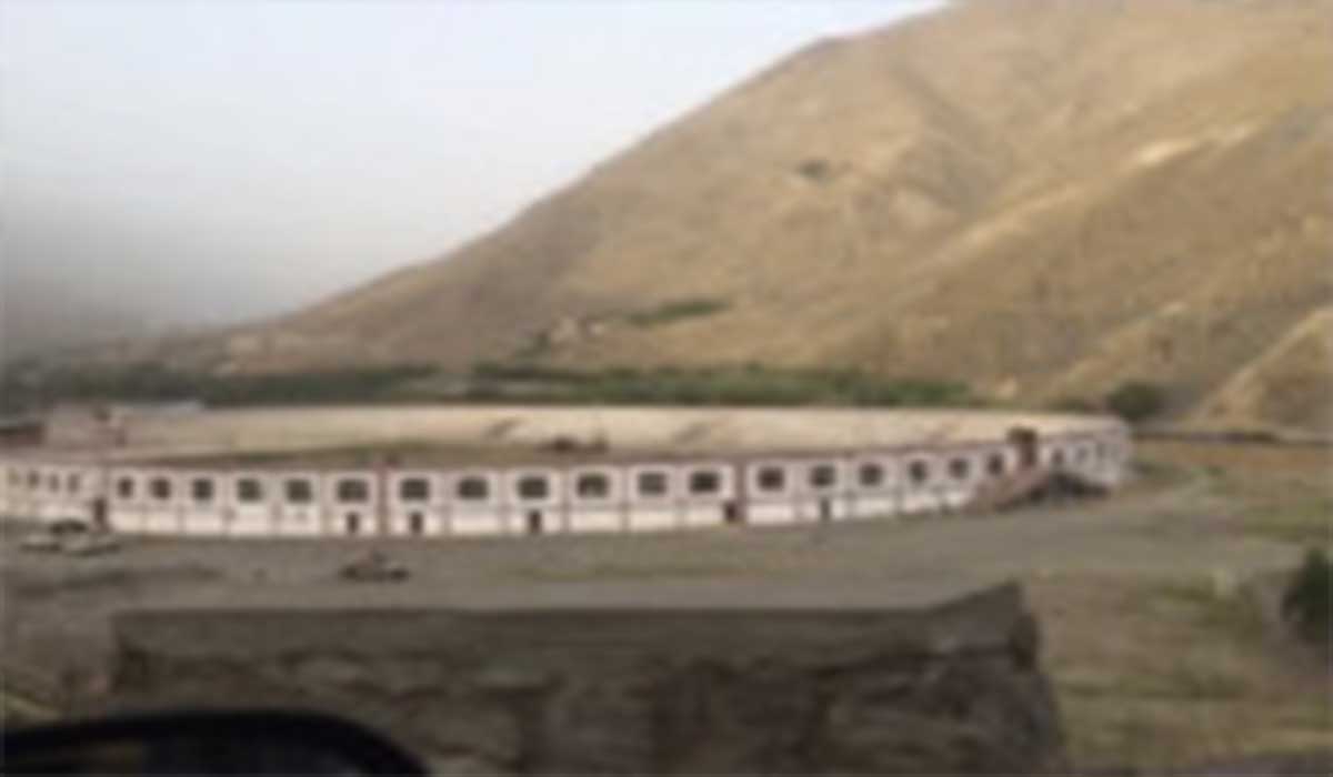باند هلیکوپترهای طالبان؛استادیوم ورزشی پنجشیر