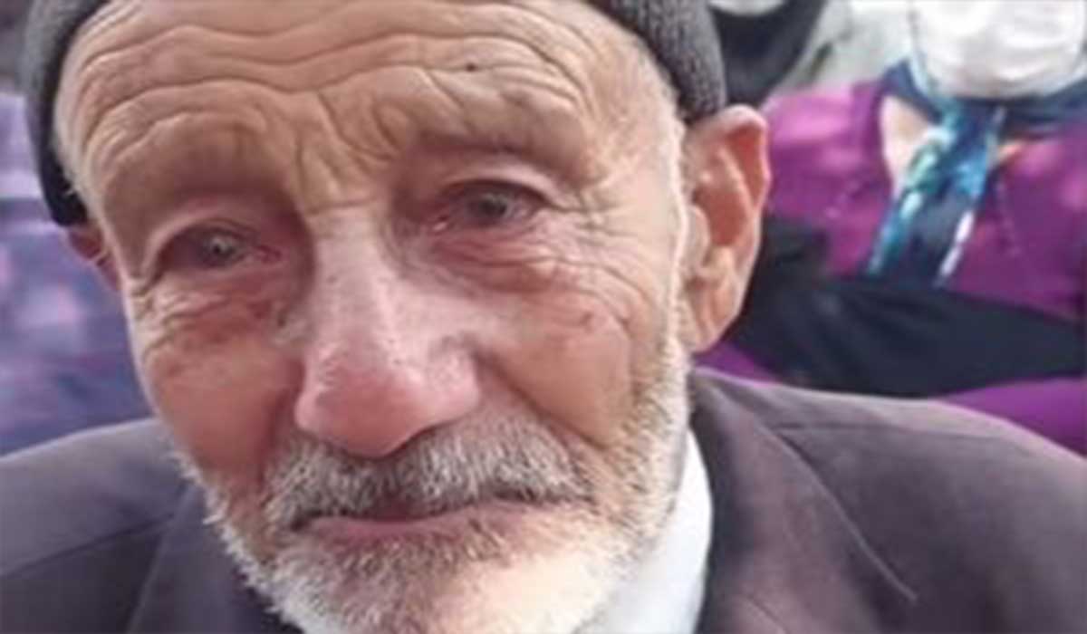 وضعیت پیرمرد معروف منطقه جهرم