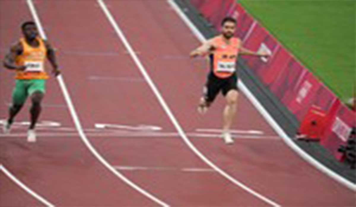 سریعترین مرد ایران در سوئیس