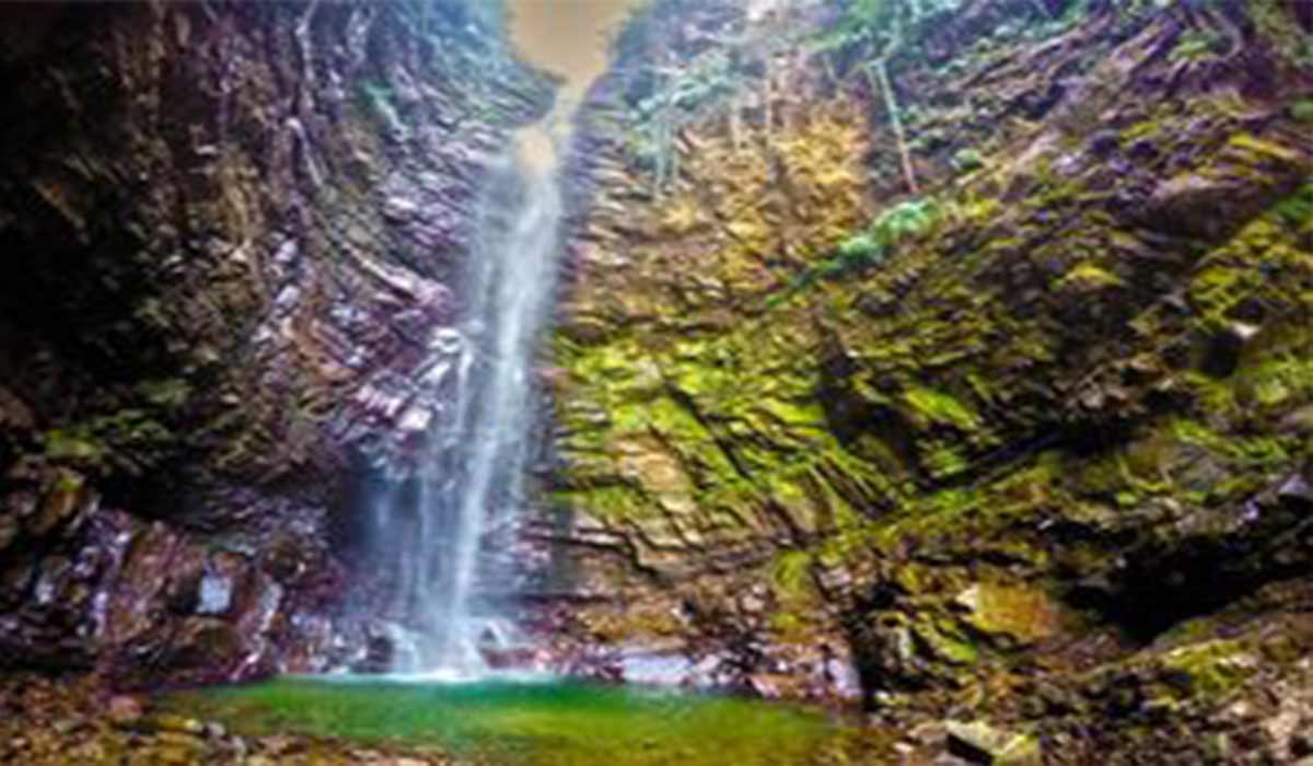 آبشار گزو در قلب مازندران