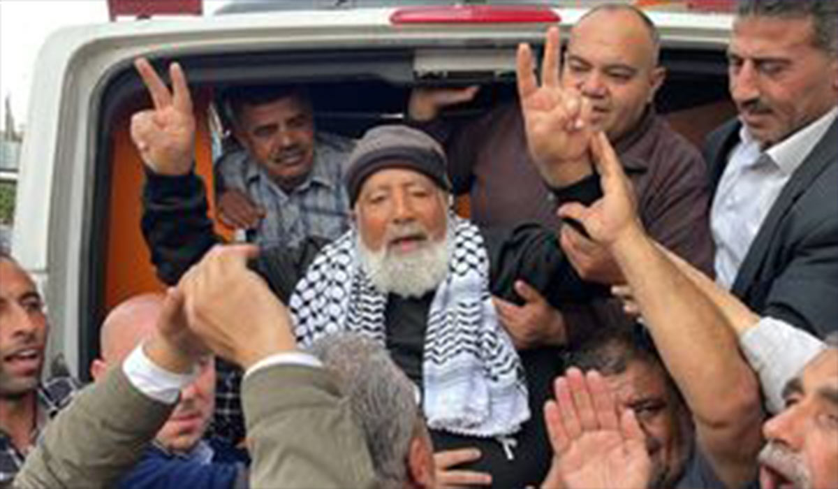 آزادی شیخ الاسرای فلسطین بعد از ۱۷ سال