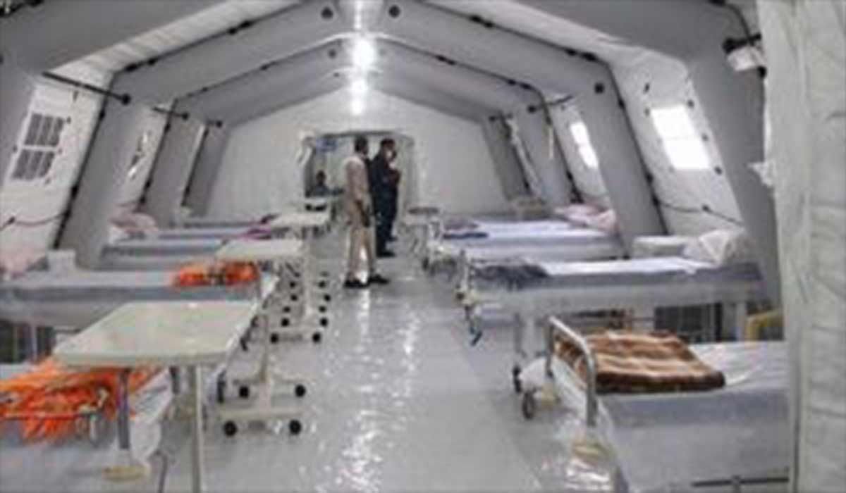گزارش شبکه ترکیه‌ای از بیمارستان صحرایی ارتش ایران