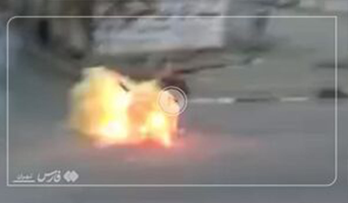 ویدیوی انفجار نارنجک در دست یک نوجوان!