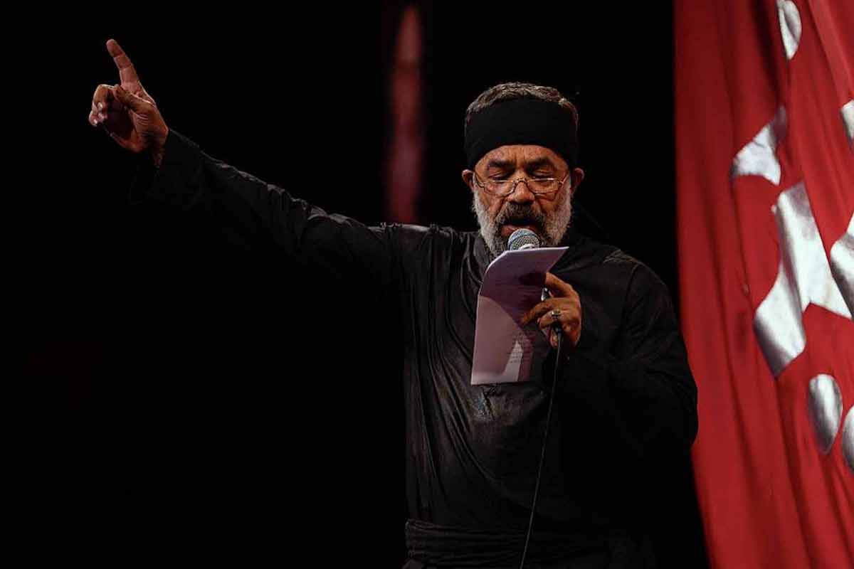امشبی را شه دین در حرمش مهمان است/ حاج محمود کریمی