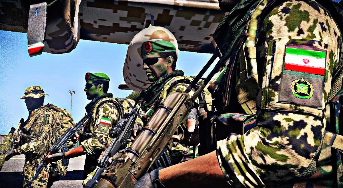 تمرین‌های سخت و پیچیده کلاه سبزهای نیروی زمینی ارتش