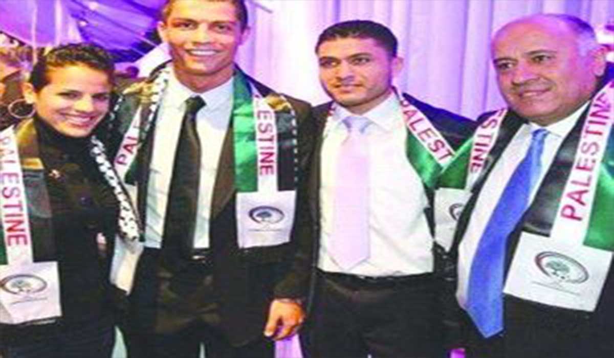 ویدیوی مارادونا و رونالدو در تیم حامیان فلسطین
