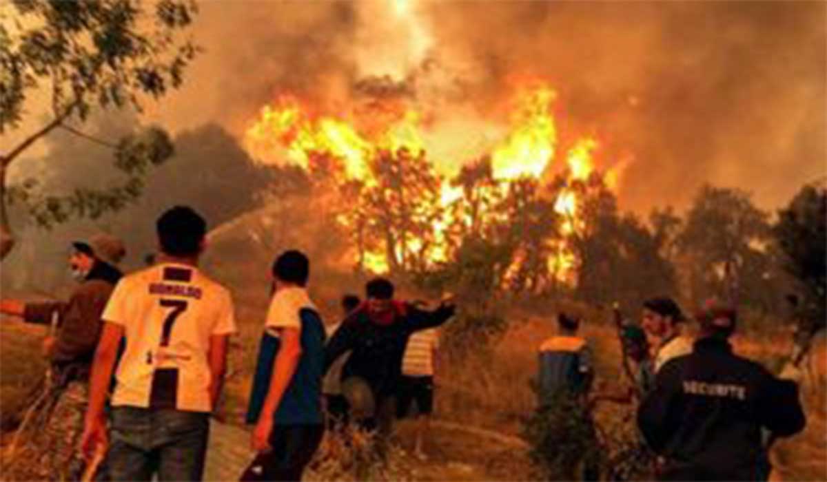 آتش سوزی وحشتناک در شرق اسپانیا