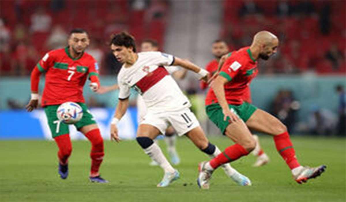 خلاصه بازی مراکش 1-0 پرتغال