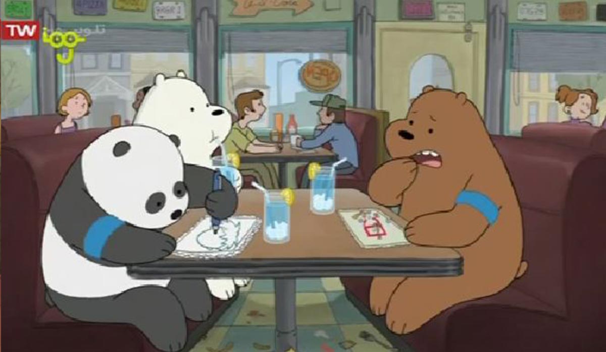 کارتون خرسهای کله فندقی | ناهار با تیبز